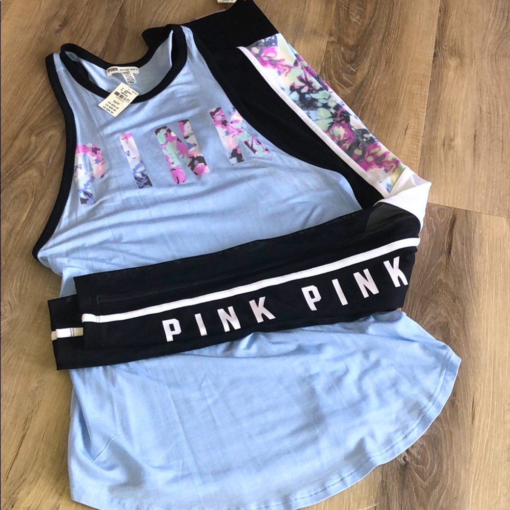 PINK Tank and Legging Bundle